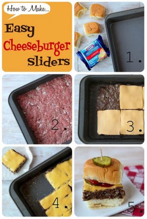 Easy Oven-Baked Cheeseburger Sliders