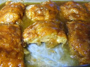 Apple Dumplings with Mountain Dew