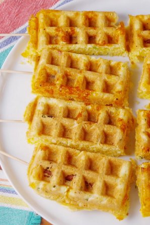 Waffle Corn Dogs