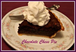 Chocolate Chess Pie