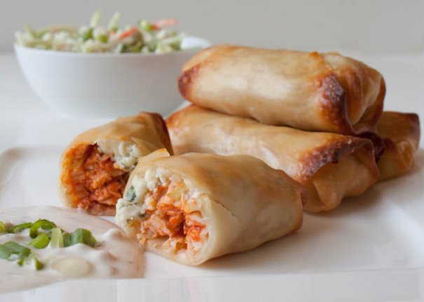 Buffalo Chicken Rolls