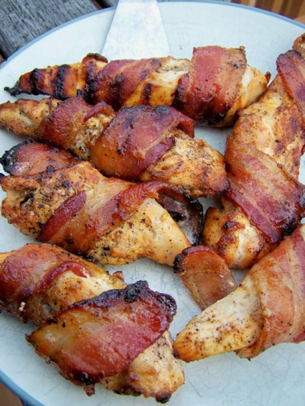 Bacon-wrapped Chicken