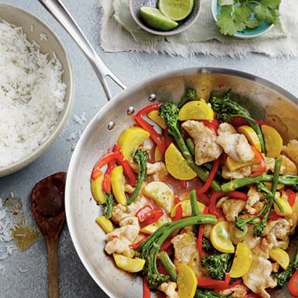 Chicken-and-Veggie Stir-fry