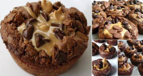 Peanut Butter Cup Brownies