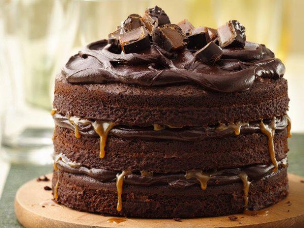 Tall, Dark and Stout Chocolate Layer Cake
