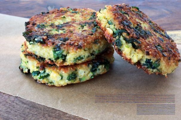 kale quinoa patties