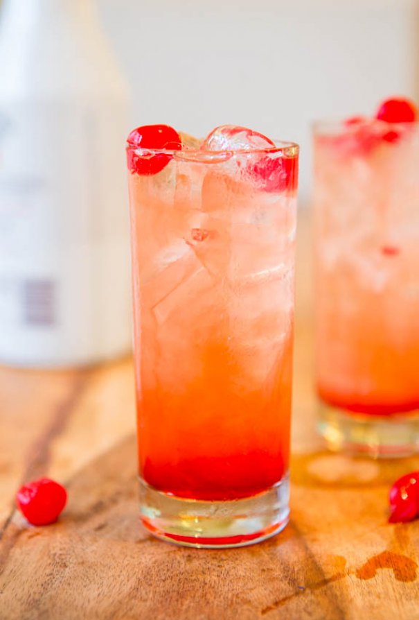 A fun, fruity, easy Malibu drink recipe!! Because there’s really no wrong way to do pineapple, orange juice, coconut rum, grenadine, and cherries. If you’ve never had this fruity alcoholic drink before, you should change that!!