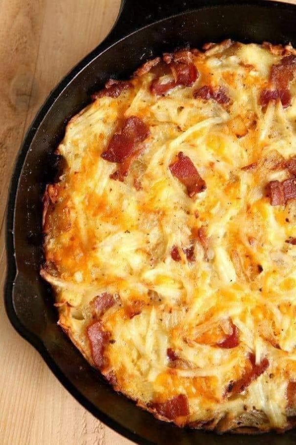 Bacon Egg and Hashbrown Casserole