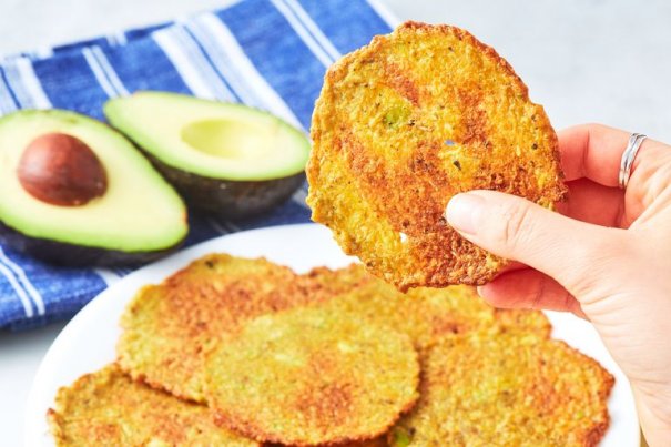 Keto Avocado Chips