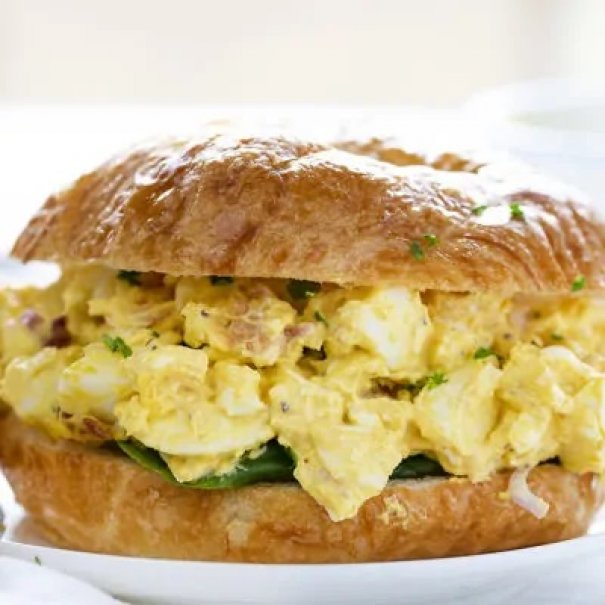 One of my favorite sandwiches, this egg salad is packed with flavor!