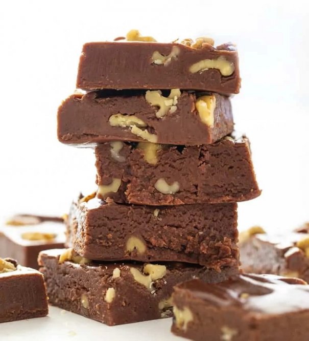 This Original Fantasy Fudge Recipe is a no-fail fudge that is loaded with chocolate chips and walnuts for a perfectly sweet treat.