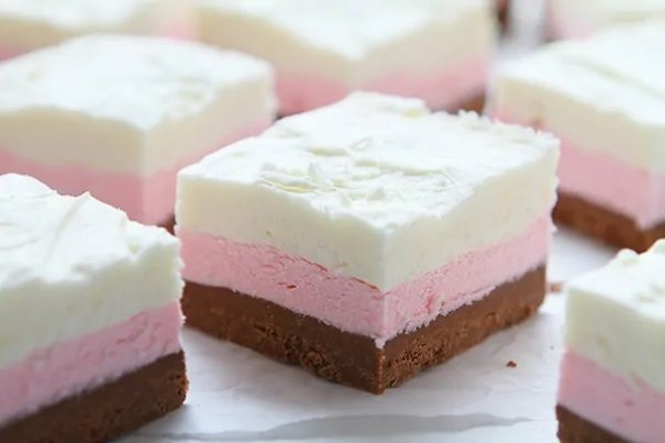 When I had the brilliant idea to create a Neapolitan Fudge I was SO excited to get started! Then I googled it and realized that everyone has made a Neapolitan Fudge and alas, “my” idea was not so brilliant after all.