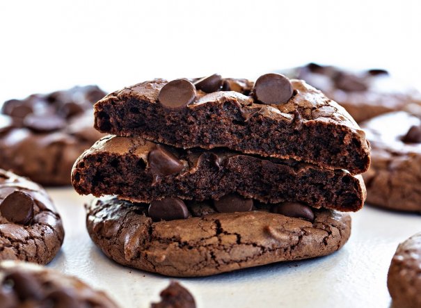 These Chocolate Espresso Cookies are seriously rich and chocolatey.