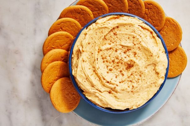 Ginger snaps are great but we encourage you to go wild with things to dip in it: from apple fries to cannoli shells.