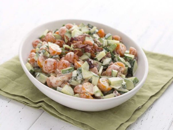 Cucumber “BLT” Salad