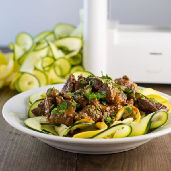 Here's a hearty beef dish with leaner ingredients making it better for you